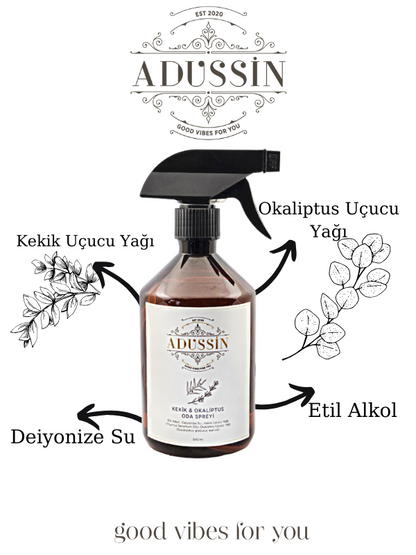 Kekik & Okaliptüs Oda Spreyi(500 Ml)