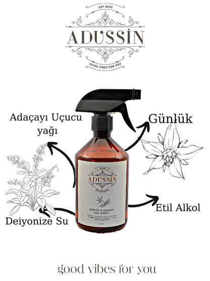 Günlük & Adaçayı Oda Spreyi(500 Ml)