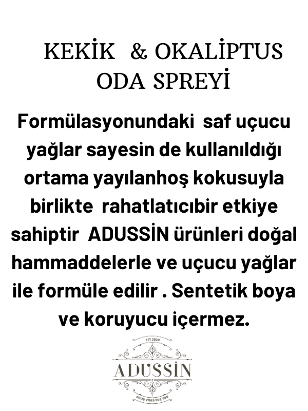 Kekik & Okaliptüs Oda Spreyi(500 Ml)