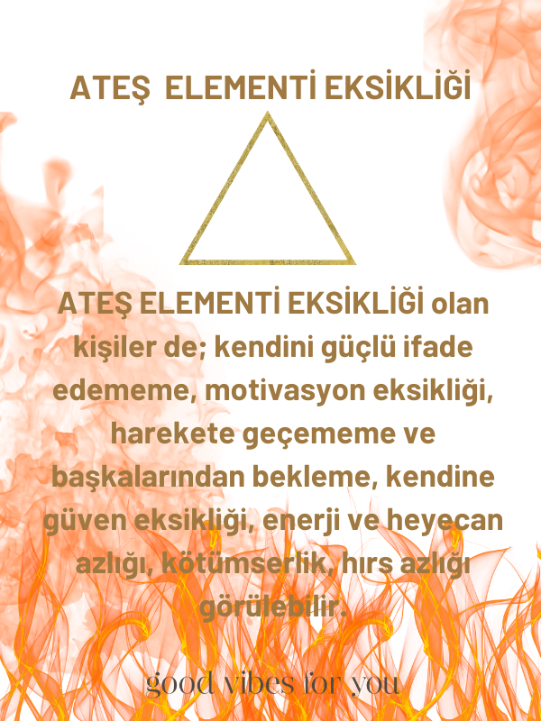 Ateş Elementi Yaği -100 Ml